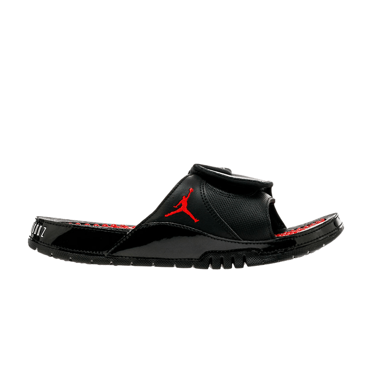 Jordan Hydro 11 Retro Slide Black/University Red