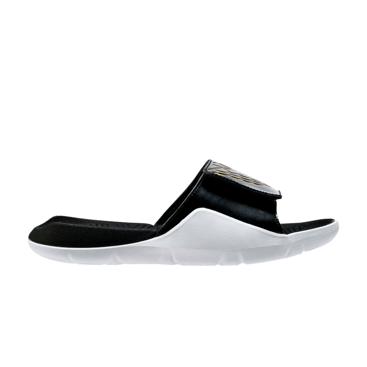 Jordan Hydro 7 Retro Slide Black Gold